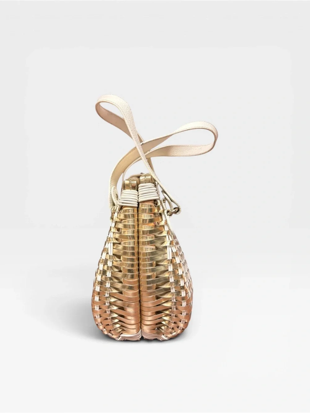 Vintage Kate Spade Havana Avita Basket Bag
